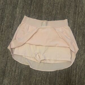 ALO Yoga Blush Pink Match Point Skirt